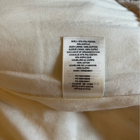 Aritzia Wilfred Free teddy jacket size XS - Picture 7 of 7